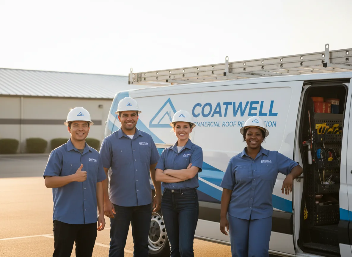Commercial roof coating company in Clinton, MN